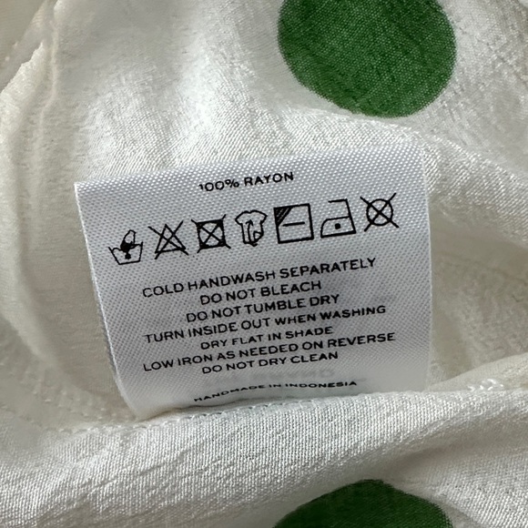 Faithfull The Brand Boulevards Top - Lolita Dot Size Small S - Picture 6 of 9